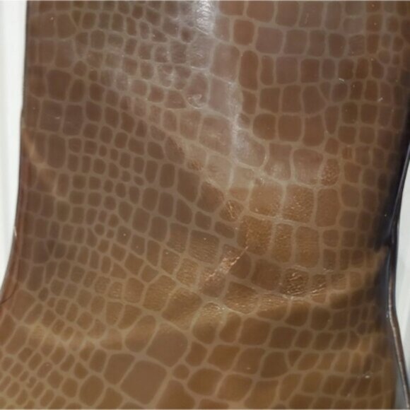 Capelli New York- Wedge Platform Rubber Rainboots- adjustable calf - Picture 11 of 14